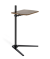 WERGON - Willow Lounge - Laptop / Tablet / Monitor - Justerbar stand med bord - H:30-90cm - Mørk brun